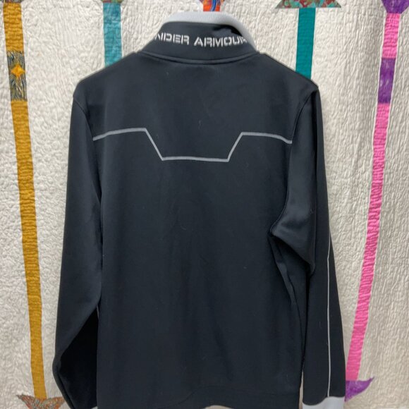 Under Armour Full Zip Jacket Size Medium Loose Fit - Picture 3 of 5